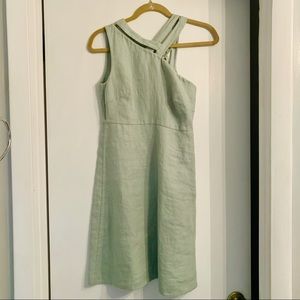 Valentino Sleeveless Linen Dress